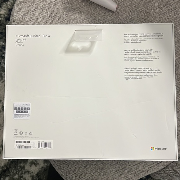 Microsoft Tablets & Accessories Microsoft Surface Pro X Platinum 8